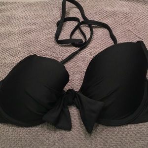 AE Demi Underwire Bikini Top Black 32C